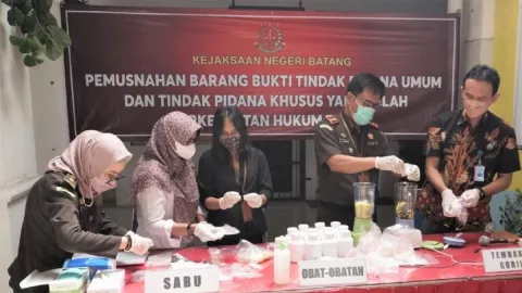 Kasus Narkotika di Batang Naik, Pelaku Mayoritas Pengangguran - GenPI.co JATENG