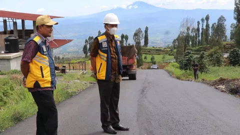 Proyek Jalan Jumprit-Sibajag Temanggung Kelar Pekan Depan, Sip! - GenPI.co JATENG