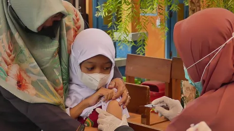 Vaksinasi Anak 6-11 Tahun di Temanggung 19,79%, Pemkab Ngegas - GenPI.co JATENG