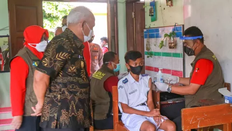 Vaksinasi Usia 6-11 Tahun di Banjarnegara Targetkan 94.736 Anak - GenPI.co JATENG