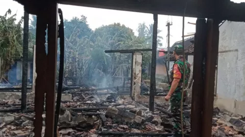 Rumah Limasan di Boyolali Terbakar, Kerugian Capai Rp250 Juta - GenPI.co JATENG