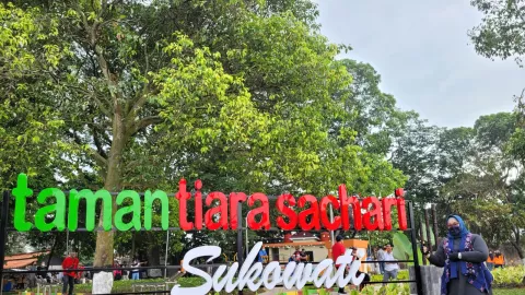 Main ke Sragen Kota, Yuk! Ada Taman Tiara Sachari Sukowati - GenPI.co JATENG