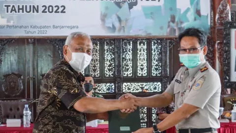 Alokasi Penerbitan Sertifikat Tanah Banjarnegara 32.000 Bidang - GenPI.co JATENG
