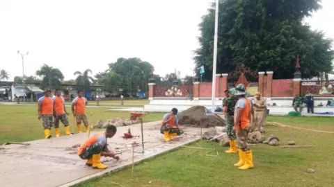 Alutsista Hibah TNI AL Bakal Dipajang di Alun-Alun Batang - GenPI.co JATENG