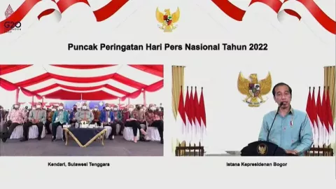 Presiden Jokowi Dukung Penataan Ekosistem Industri Pers - GenPI.co JATENG