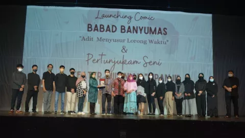 Komik Babad Banyumas Diluncurkan, Jadi Cendera Mata dan Dijual - GenPI.co JATENG