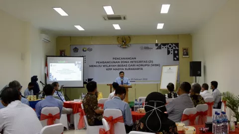 Mantap! KPP Madya Surakarta Canangkan Zona Integritas Menuju WBK - GenPI.co JATENG