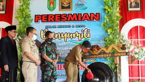 Resto dan Kolam Renang Banyumili Senilai Rp1,8 M Diresmikan - GenPI.co JATENG