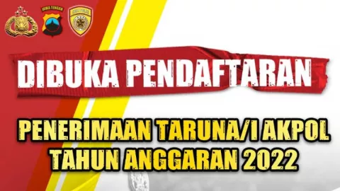 Resmi Dibuka! Penerimaan Polri Taruna Akpol 2022, Ini Syaratnya - GenPI.co JATENG