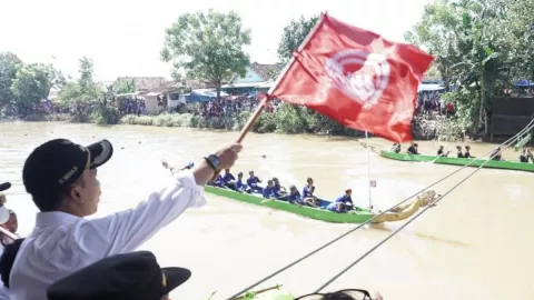 Lestarikan Tradisi 4 Dekade, Nelayan Batang Bikin Lomba Dayung - GenPI.co JATENG