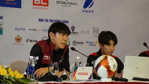 Ini Target Shin Tae Yong Lawan Juara Bertahan Vietnam, Menang! - GenPI.co JATENG