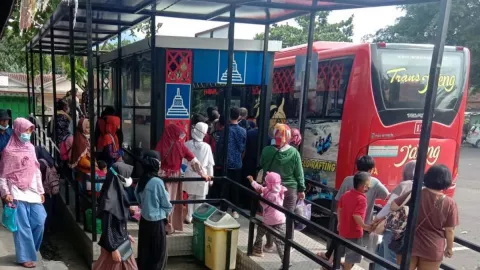 Bayar Bus Trans Jateng Borobudur-Purworejo Didorong Non Tunai - GenPI.co JATENG
