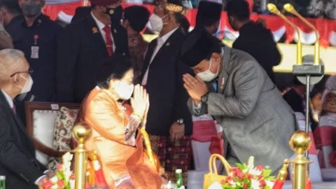 Jokowi, Megawati, dan Prabowo Berkumpul di Akpol, Ada Apa? - GenPI.co JATENG