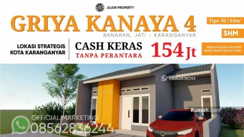 Rumah Dijual di Karanganyar, Harga Murah Mulai Rp 150 Juta - GenPI.co JATENG