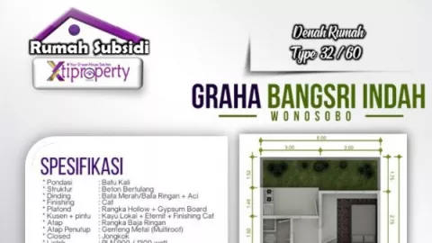 Rumah Dijual di Wonosobo! Harga Murah Mulai Rp 150 Juta - GenPI.co JATENG