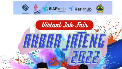 Dibuka! Virtual Job Fair Akbar Jateng 2022, Ini Lowongan Kerjanya - GenPI.co JATENG