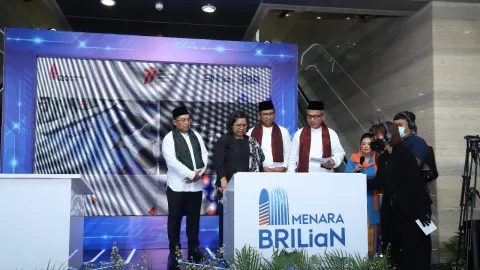 Rayakan HUT RI, BRI Resmikan Menara BRILian Berkonsep Green & Smart Building - GenPI.co JATENG