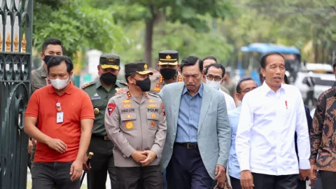 Presiden Jokowi Datangi Mangkunegaran, Cek Lokasi Nikahan Kaesang? - GenPI.co JATENG
