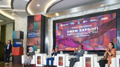 BRI Bawa UMKM Go Global via UMKM EXPO(RT) BRILIANPRENEUR 2022 - GenPI.co JATENG