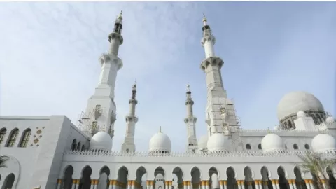 Begini Simulasi Jelang Pembukaan Masjid Sheikh Zayed Solo - GenPI.co JATENG