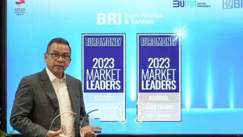 Euromoney Trade Finance Award 2023: BRI Market Jadi Leader & Best Service - GenPI.co JATENG