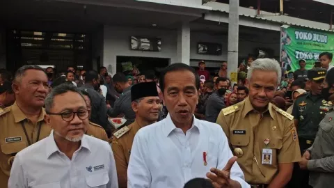 Kunjungi Pasar Cepogo Boyolali, Presiden Jokowi: Harga Ternyata Turun Semua! Hamdalah - GenPI.co JATENG