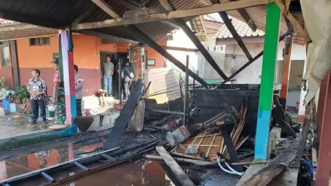 Astaga! SDN Jokerto Temanggung Terbakar, Begini Kondisinya - GenPI.co JATENG