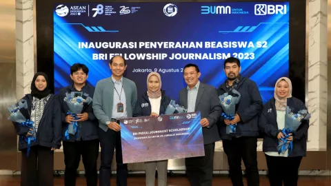 45 Jurnalis Resmi Sandang Gelar S2 Lewat Inagurasi BRI Fellowship Journalism 2023 - GenPI.co JATENG