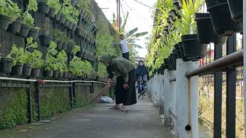 Program BRInita Sukses Jadikan Kelurahan Padjajaran Bandung Jadi Percontohan Urban Farming - GenPI.co JATENG