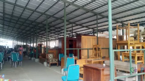 Ini Lokasi Pasar Darurat Pedagang Pasar Mebel Gilingan Solo - GenPI.co JATENG