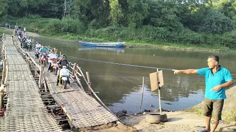 Gibran Siagakan SAR Antisipasi Kecelakaan di Jembatan Sasak - GenPI.co JATENG