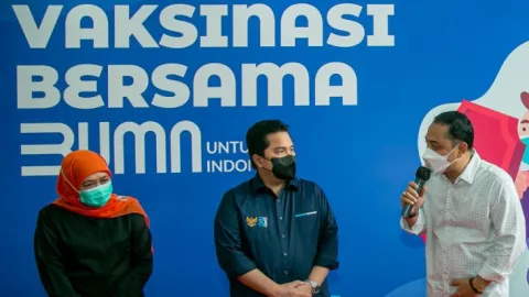 Wali Kota Surabaya Komitmen Pemprov Jatim Jalankan Vaksinasi - GenPI.co JATIM