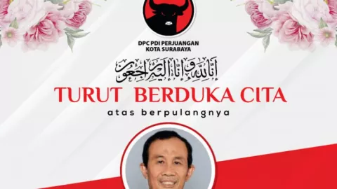 DPC PDIP Surabaya, Sampaikan Duka Cita Atas Wafatnya Nadjib Hamid - GenPI.co JATIM