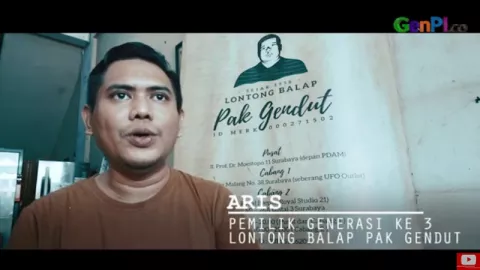 Lontong Balap Pak Gendut Warung Legend Sejak 1958 - GenPI.co JATIM