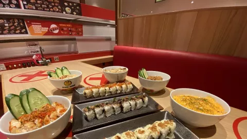 Sushi Saus Opor Ayam, Mix Cita Rasa Jepang dan Nusantara - GenPI.co JATIM
