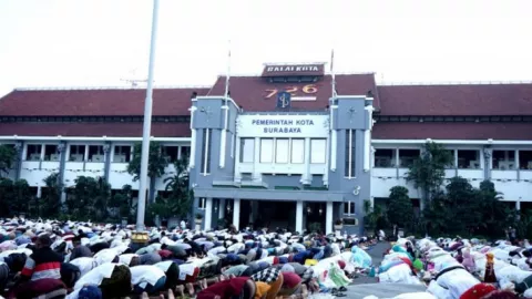 Syarat Khusus untuk 4 Kelurahan di Surabaya Jika Gelar Salat Id - GenPI.co JATIM
