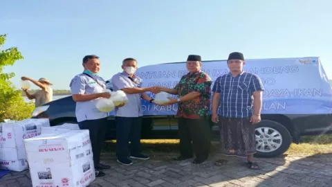 Pemkab Bangkalan Bantu Kelompok Tani Budidaya Ikan Air Payau - GenPI.co JATIM
