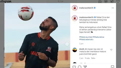 Madura United Resmikan Eks Barito Putra untuk Perkuat Lini Serang - GenPI.co JATIM