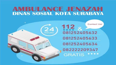 Warga Surabaya Hubungi Nomor ini Jika Butuh Ambulans - GenPI.co JATIM