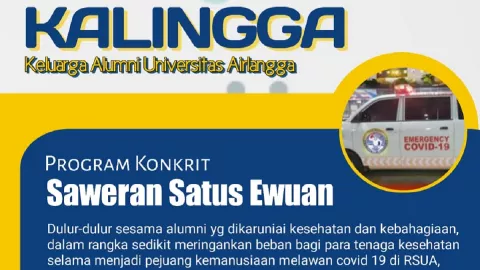 Kalingga Saweran Satus Ewuan untuk Bantu Penanganan Covid-19 - GenPI.co JATIM