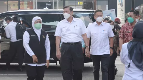 Menko Luhut Tiba di Malang, Ingatkan Varian Delta - GenPI.co JATIM