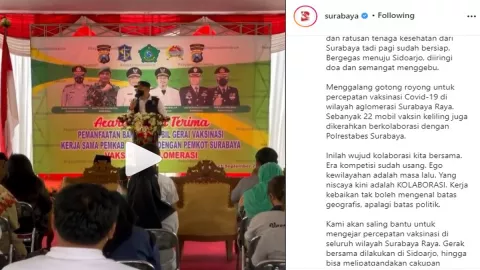 Nakes Surabaya ke Sidoarjo Bantu Vaksin, Top! - GenPI.co JATIM