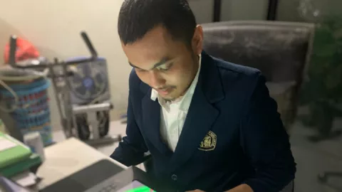 Canggih, Mahasiswa UB Ciptakan Aplikasi Peta untuk Tuna Netra - GenPI.co JATIM