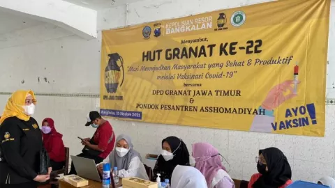 Komunitas Granat Jawa Timur Rayakan HUT ke-22 Bersama Santri - GenPI.co JATIM