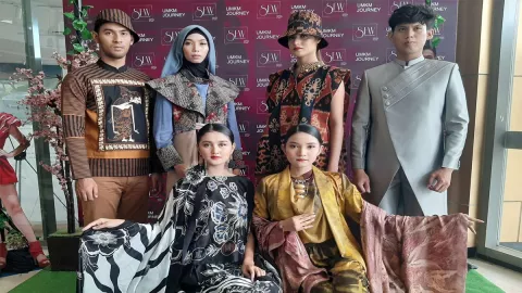 Batik Madura Warna Pastel, Curi Perhatian SFW 2021 - GenPI.co JATIM