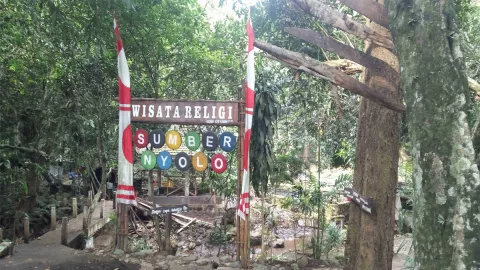 Sumber Nyolo Wisata di Karangploso, Airnya Bikin Awet Muda - GenPI.co JATIM