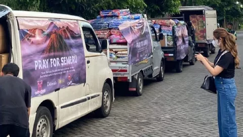 Kirim Bantuan ke Lumajang, Pesan Crazy Rich Surabaya Inspiratif - GenPI.co JATIM