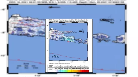Jember Gempa Magnitudo 5,1, Terasa Hingga Bali - GenPI.co JATIM