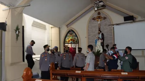 Jaga Gereja, Densus 88 Disebar di Kota Malang - GenPI.co JATIM