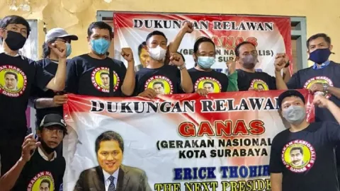 Erick Thohir Dapat Dukungan Maju Pilpres 2024 dari Surabaya - GenPI.co JATIM